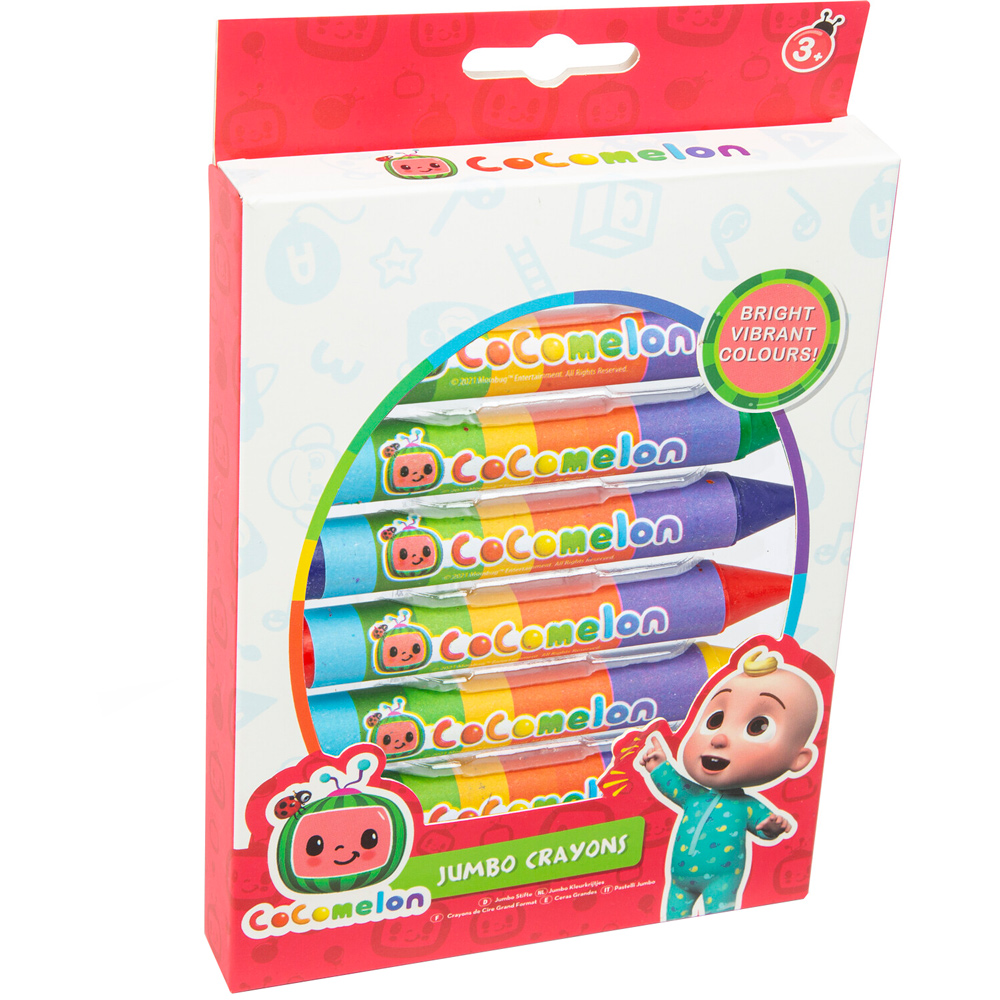 CoComelon Jumbo Crayons