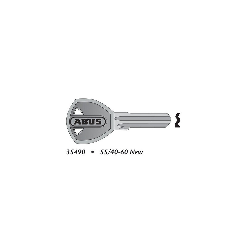 ABUS Mechanical ABUKB35490 55/40-60 New Key Blank (Kd Only) 35490