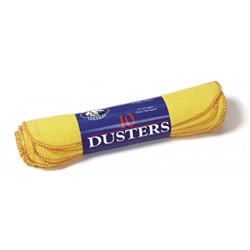 Superutensil Yellow Dusters Pack Of 10