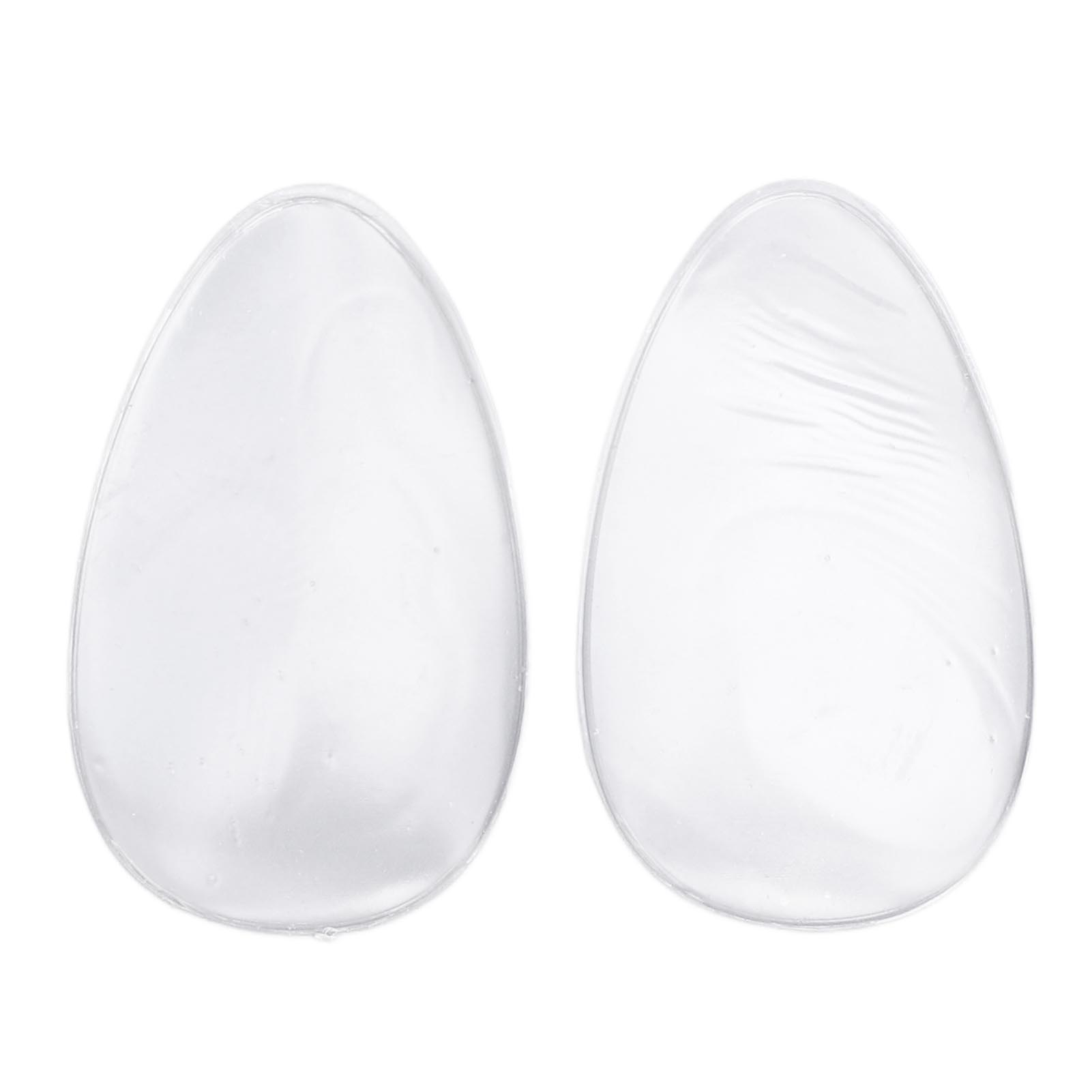 Koogeelife 2pcs Underwear Concealer Reusable Silicone Insert Adhesive Concealer Pad for Swimsuits Shorts