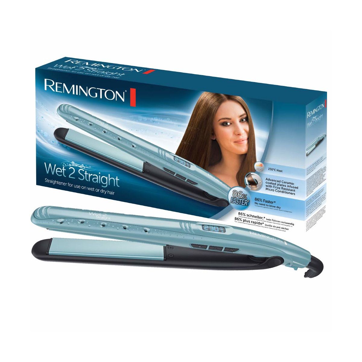 Remington S7300 Prostownica Remington S7300 Wet2Straight