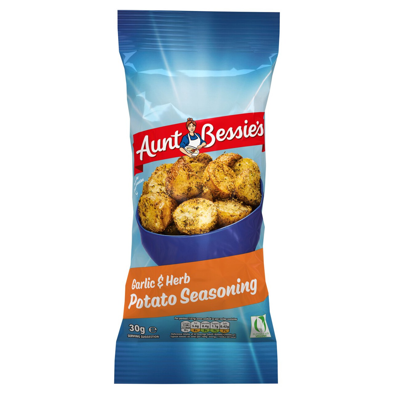 Aunt Bessie's Garlic & Herb Potato Seasoning