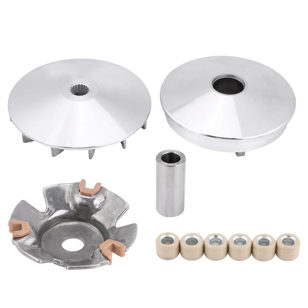 Neoglint Complete Motorcycle Clutch Assembly Variator Assy Kit for GY6 Scooter Roller 125cc 150cc 157QMJ