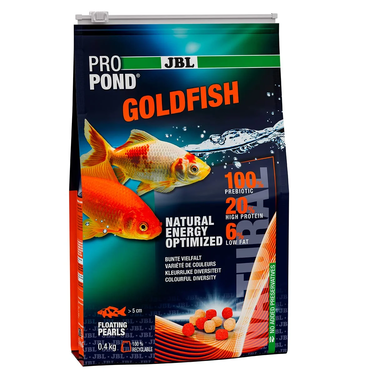 JBL Propond Goldfish Pearls Fish Food Size: 400g