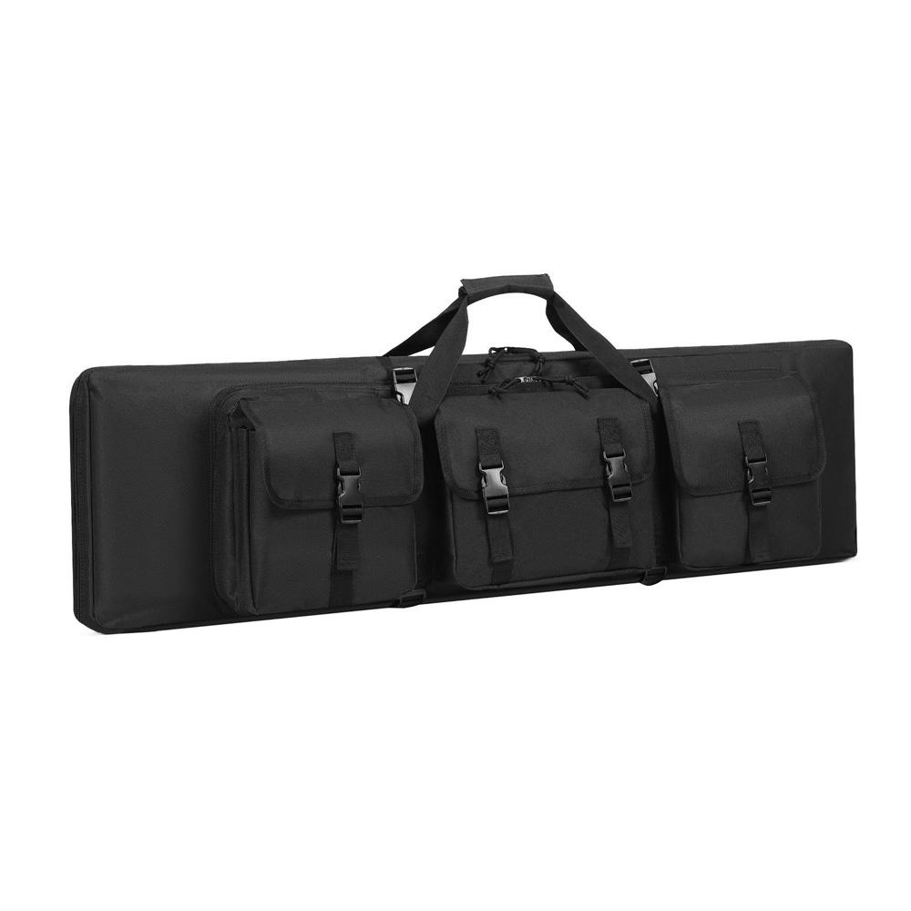 Wosawe Outdoor Sports Long Double Backpack Outdoor Soft Carry Protection Backpack for Hunting Shooting 108cm