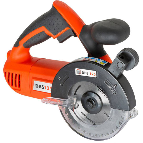 Holzmann Dbs125_230v Twin Blade Saw 31mm Max Depth 1200w Dual Blades