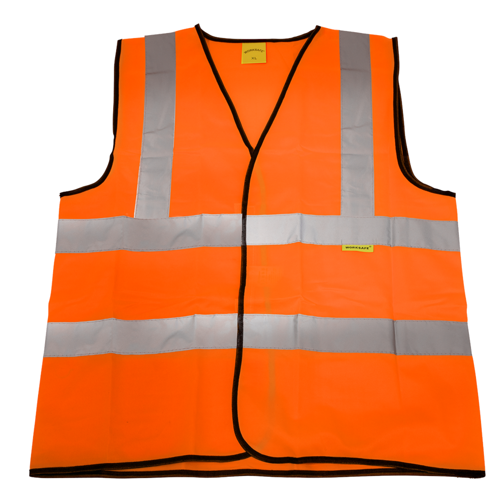 Sealey Hi-vis Orange Waistcoat (Site and Road Use) - XX Large