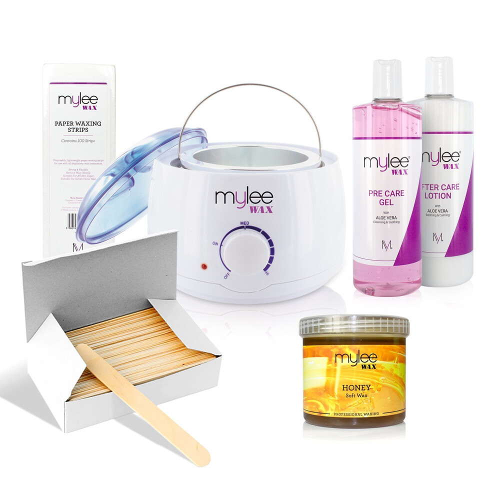 Mylee Waxing Kit With Honey Soft Wax