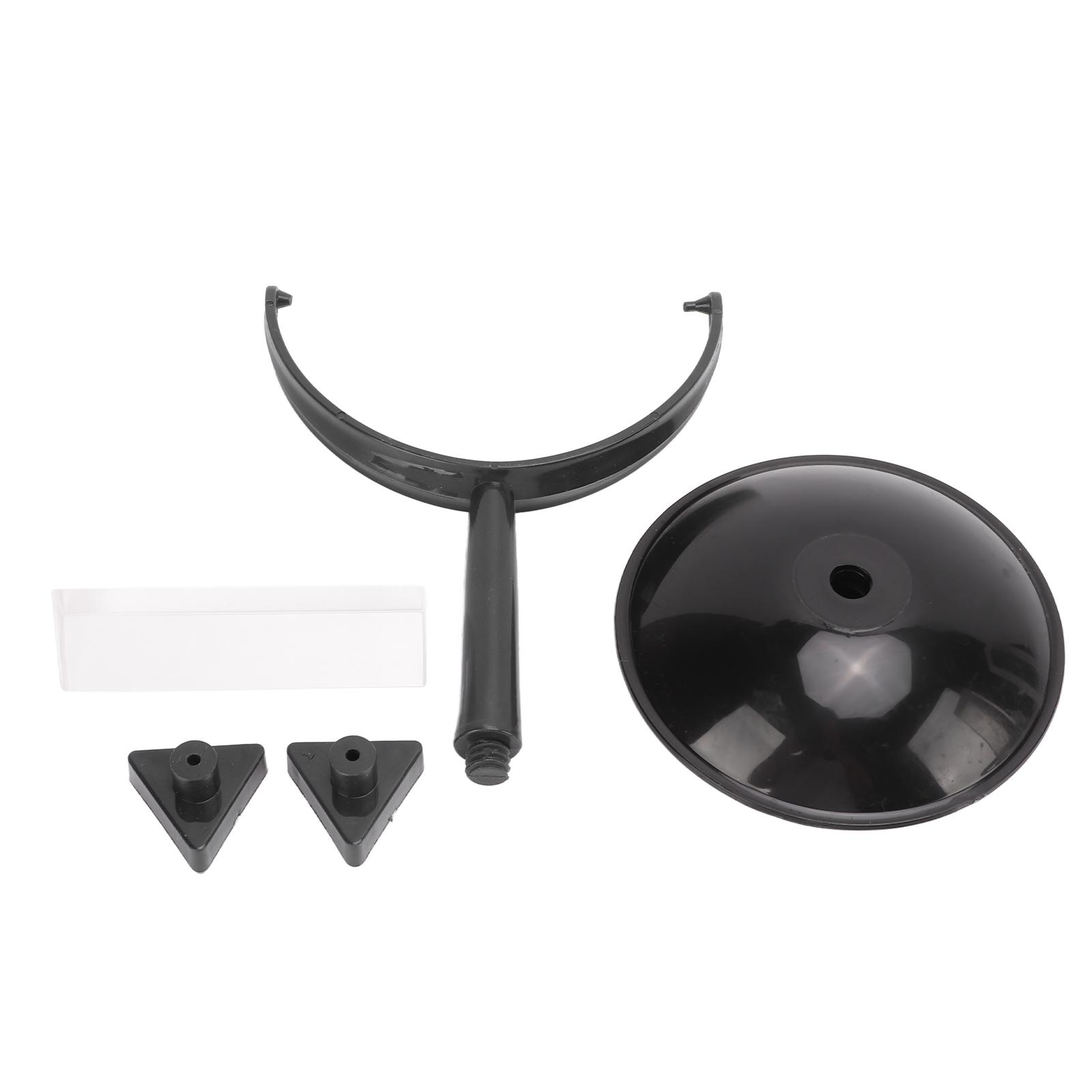 Vestidos Optical Glass Triangular Prism 80mm for Teaching Light Spectrum Physics Photography