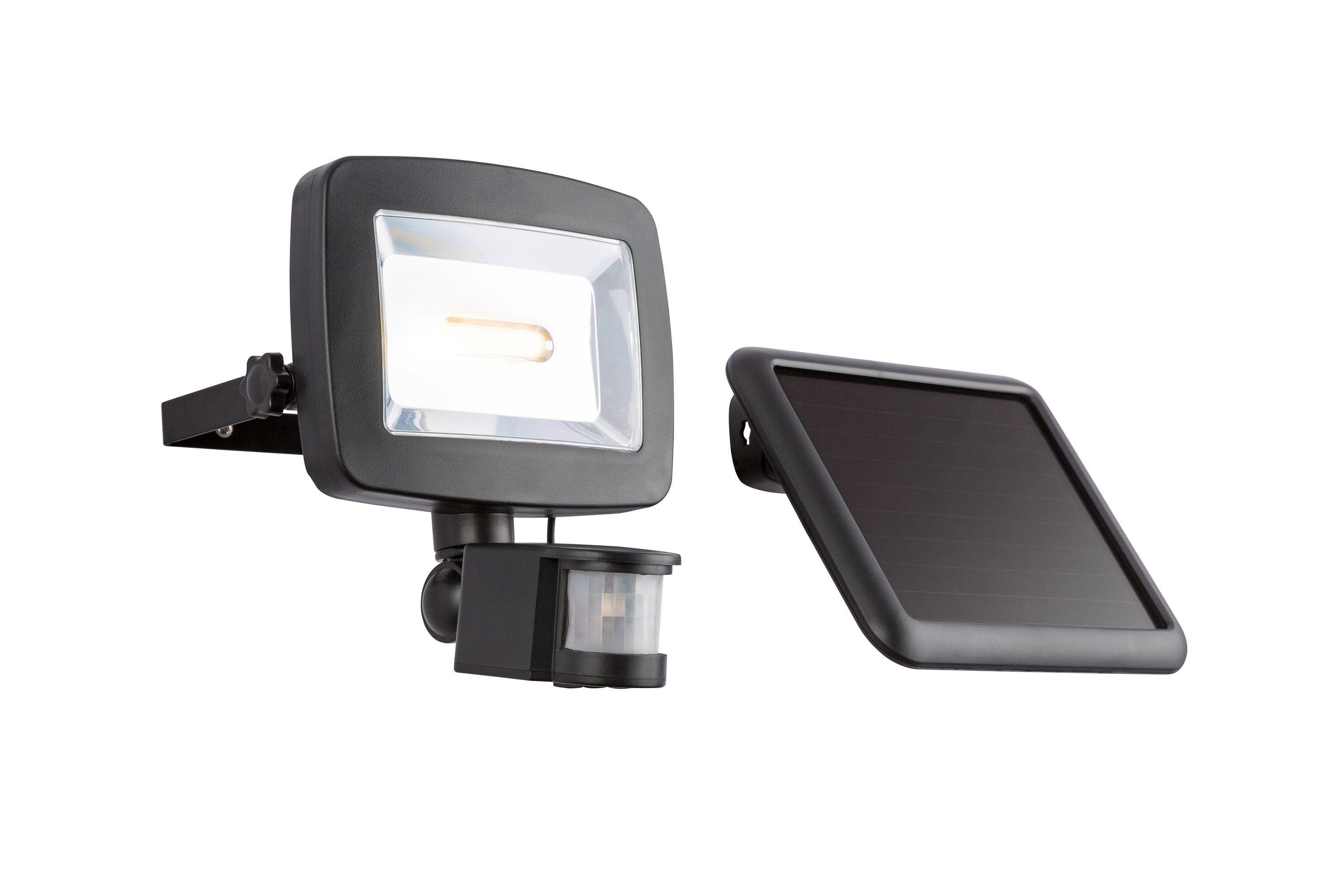 GLOBO LIGHTING 37201S LED solar outdoor wall light sensor, black