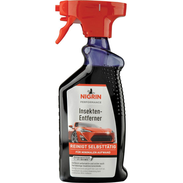 Nigrin 74619 Evotec Insect Remover 500ml Safely Removes Stubborn Bugs