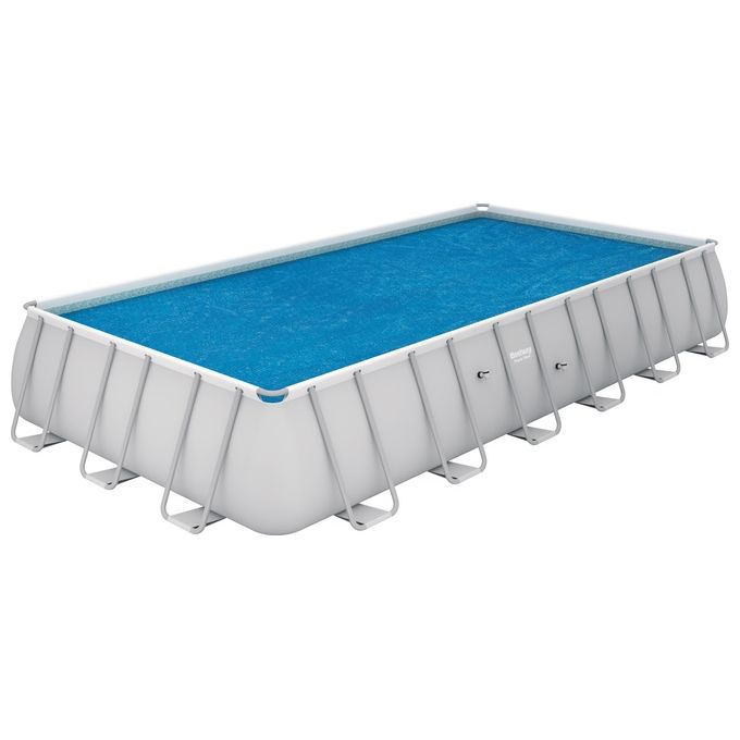 Bestway Solar Pool Cover Flowclear Rectangular 703x336 cm Blue