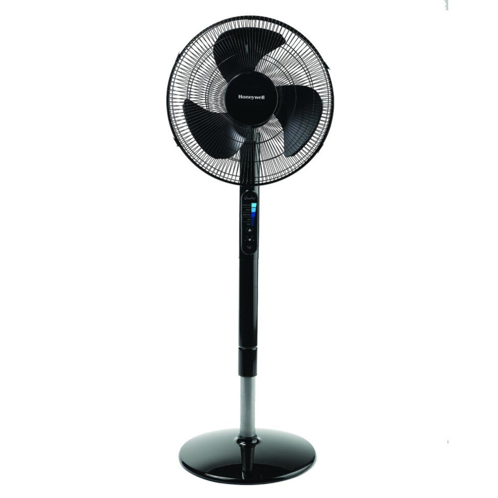 Honeywell Quietset Oscillating Pedestal Fan black