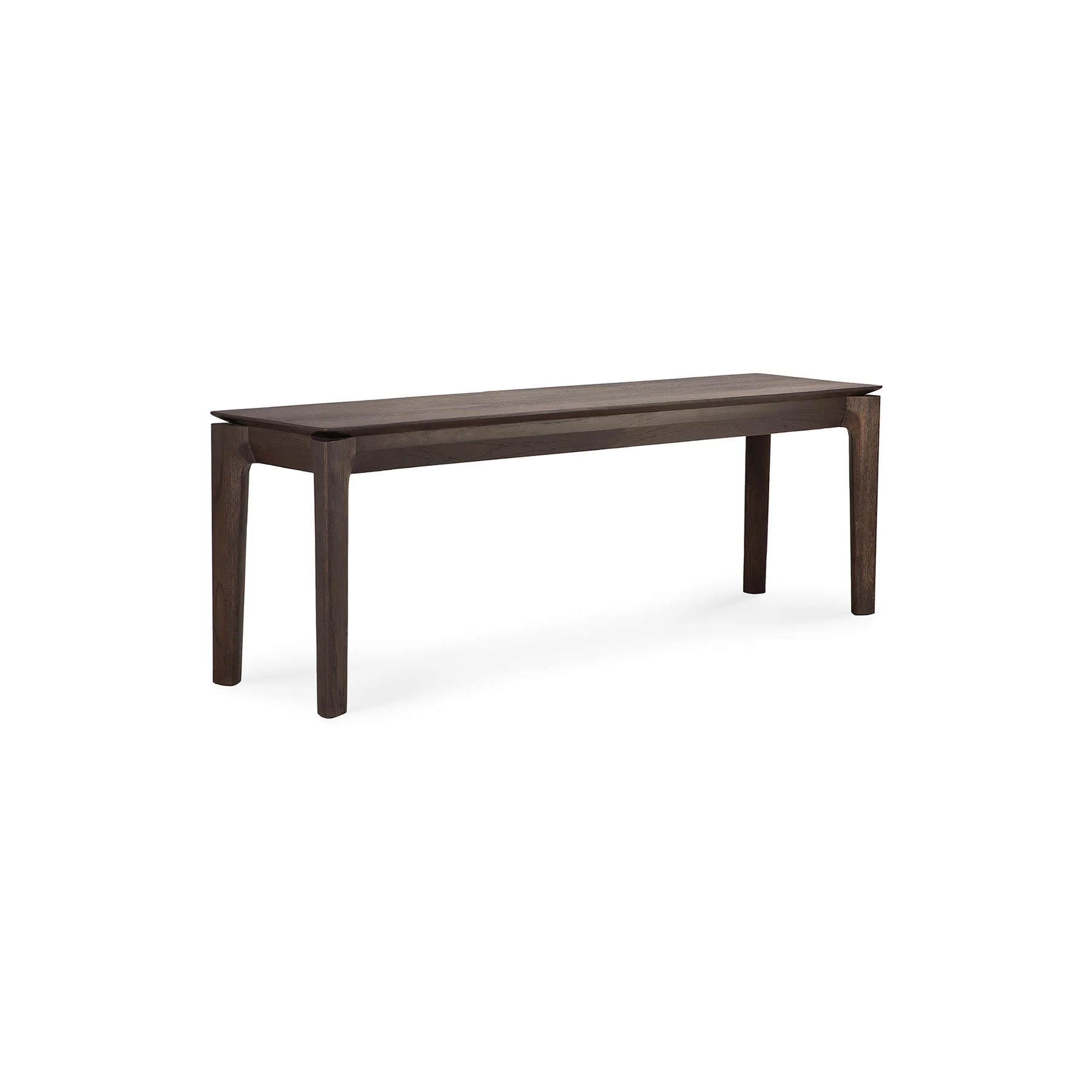 Ethnicraft Bok Bench - Oak brown / Small : 126cm Benches Ethnicraft Designer Furniture From Holloways Of Ludlow