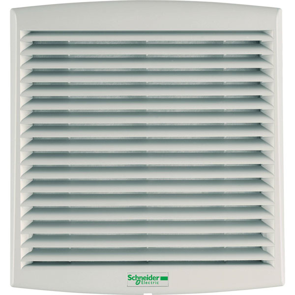 Schneider Electric Filter Fan, 230 V ac, AC Operation, 54m³/h Filtered, 170m³/h Unimpeded, IP33, 120 x 120mm