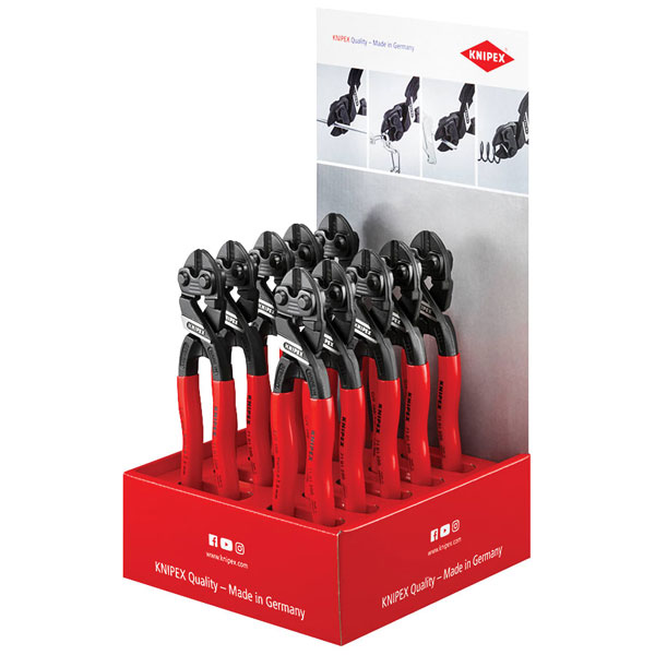 Knipex KPX001801V16 CoBolt Bolt Cutters Counter Display