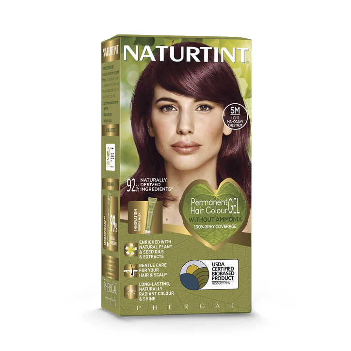 Naturtint Hair Dye Light Mahogany Chestnut 165ml