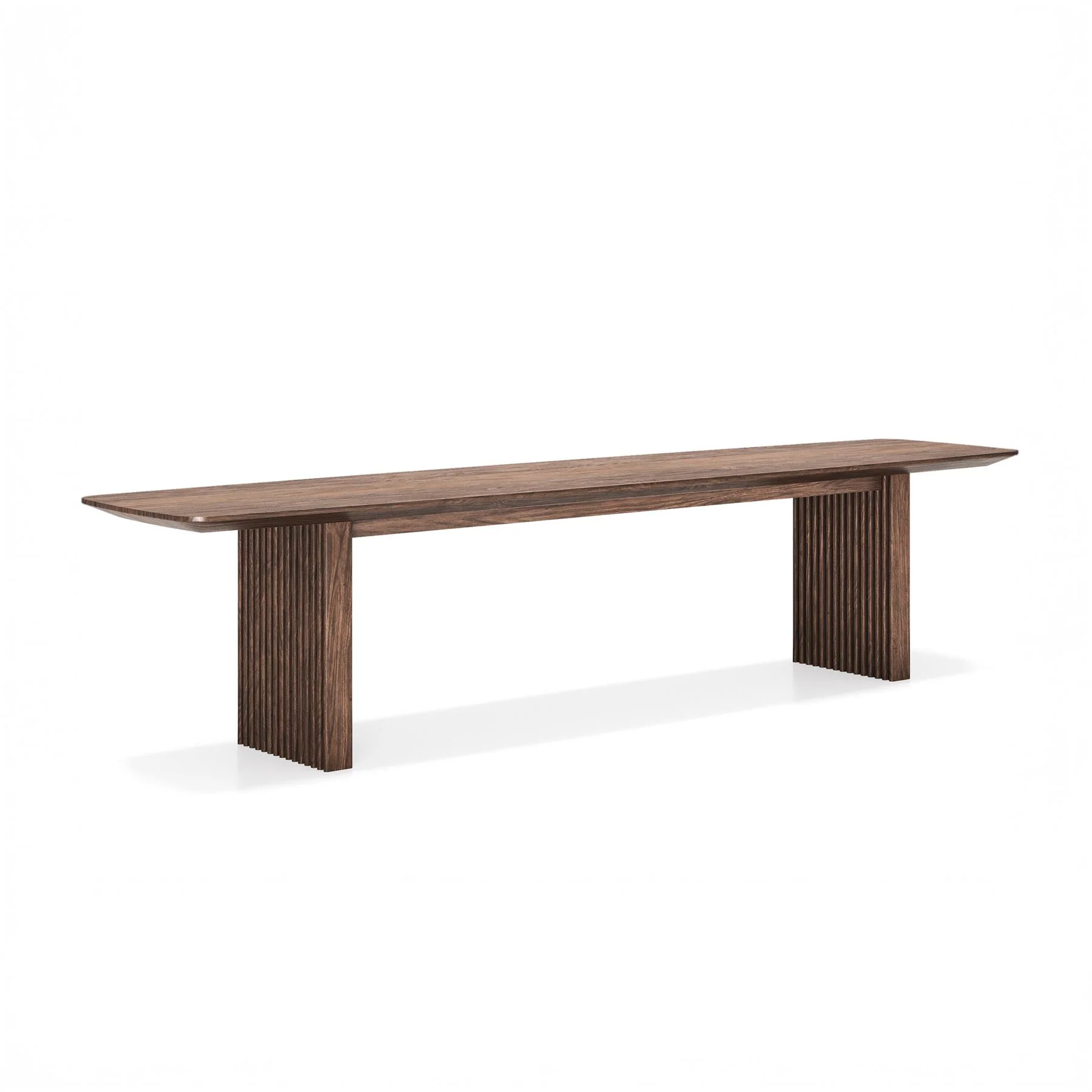 DK3 Ten Bench - Oiled walnut / Length : 180cm Benches DK3 Designer Furniture From Holloways Of Ludlow