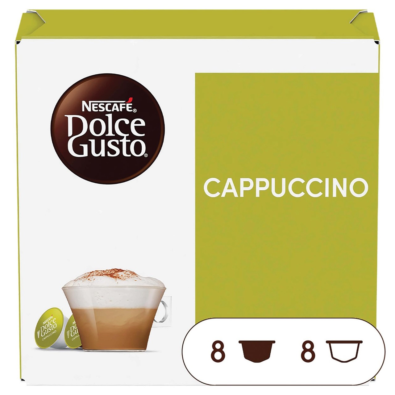 Dolce Gusto Nescafe Dolce Gusto Cappuccino Coffee Pods