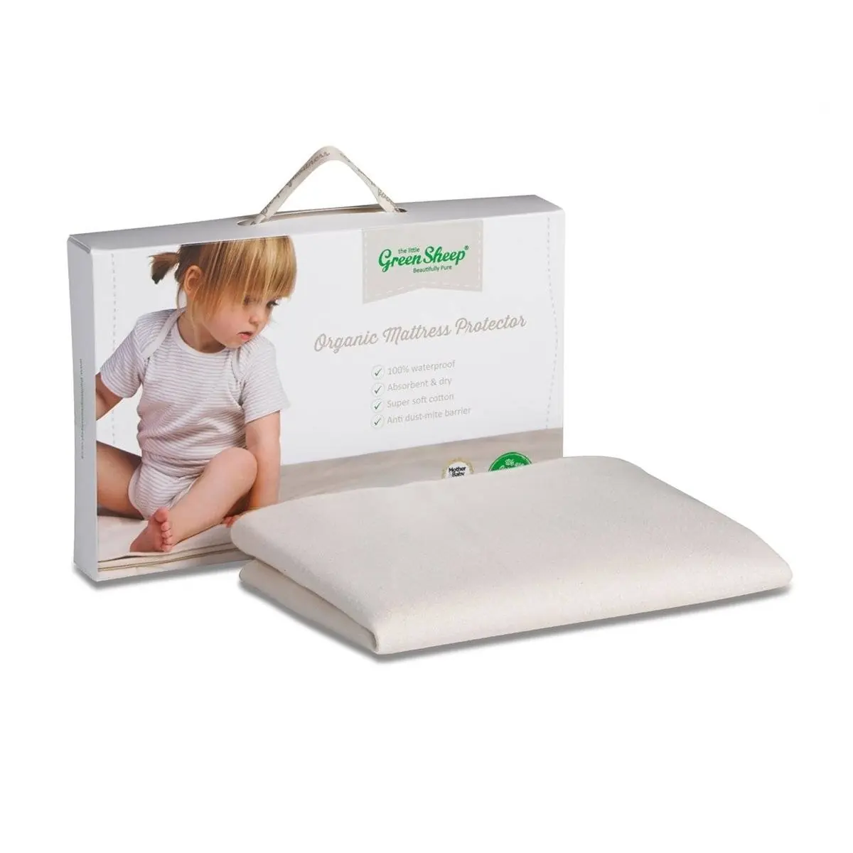 The Little Green Sheep Snuzpod Mattress Protector