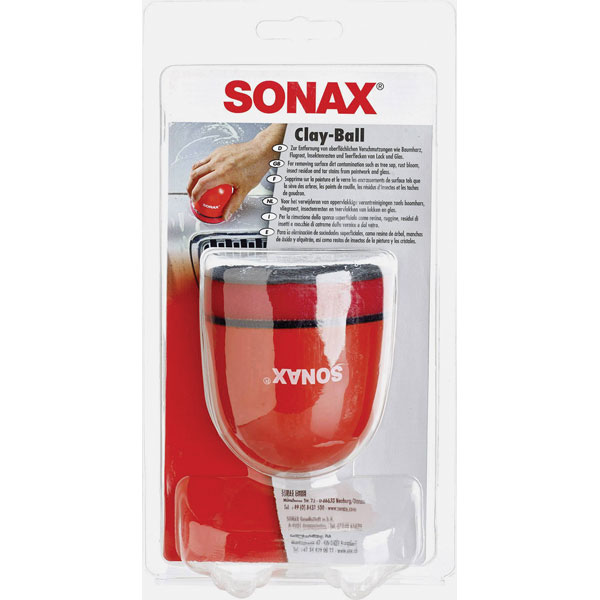 Sonax 419700 Clay-Ball Car Cleaner Removes Dirt Without Scratching