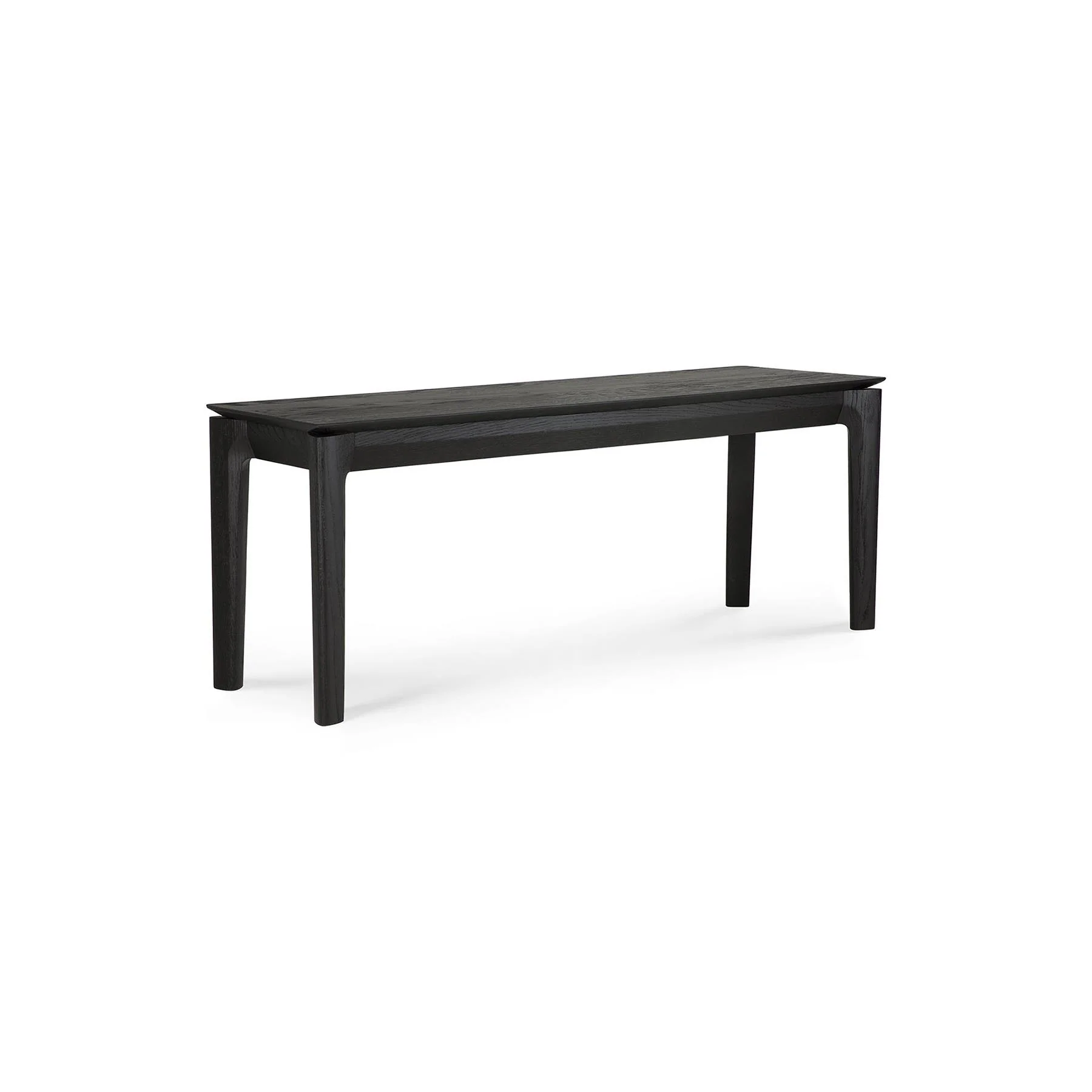 Ethnicraft Bok Bench - Oak black / Medium : 146cm Benches Ethnicraft Designer Furniture From Holloways Of Ludlow