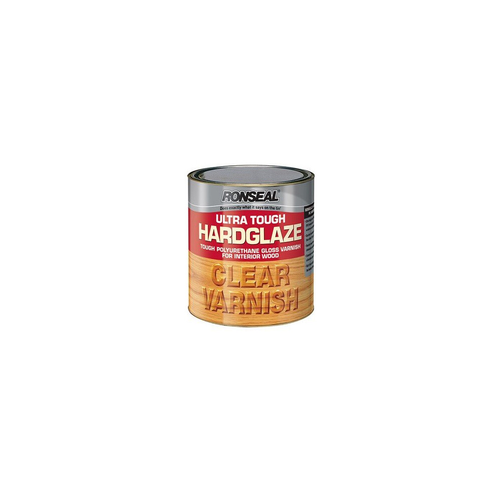 Ronseal Hard Glaze Interior Varnish Clear - 2.5L