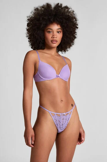 Hunkemoller Hunkemöller Maxime Thong Purple