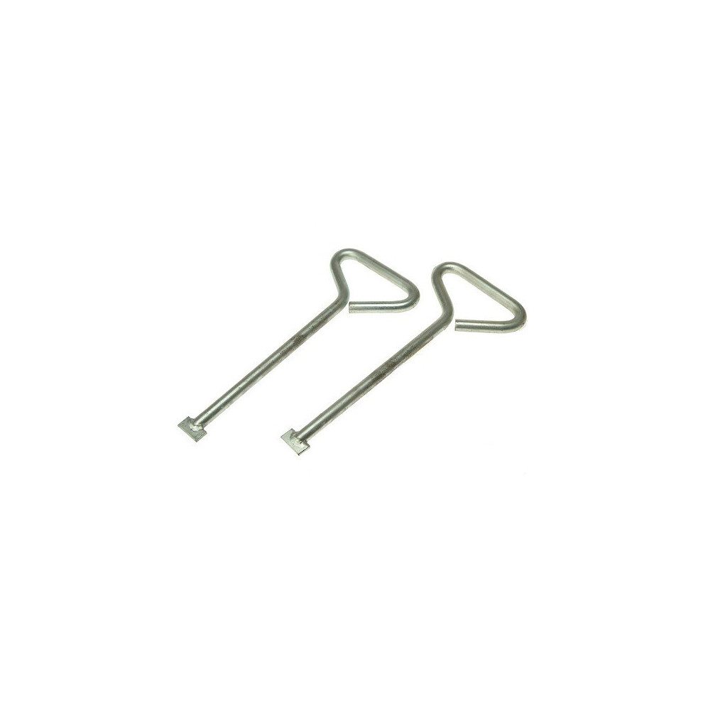 Monument Mlk12 Heavy-Duty Manhole Lifting Keys - 304mm Pack Of 2 For Easy Grip And Safe Handling