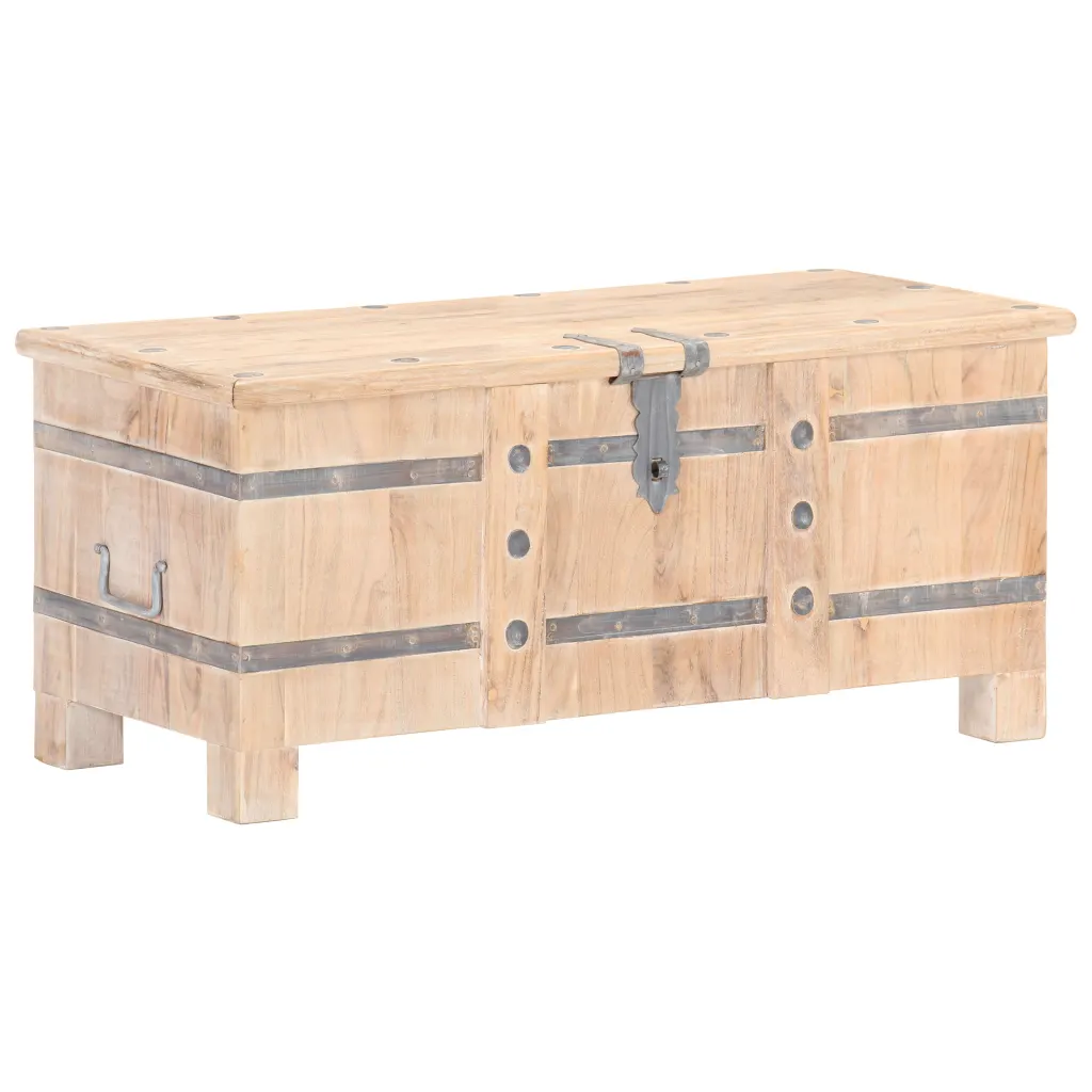 VidaXL Chest 90x40x40 cm Solid Acacia Wood