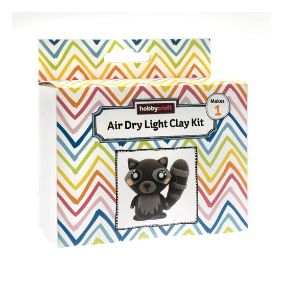 Hobbycraft Racoon Air Dry Light Clay Kit