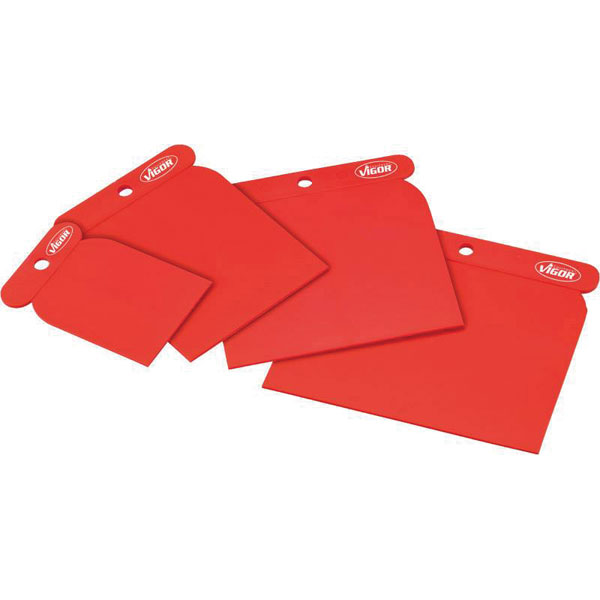 Vigor V4279 Trowel Set: Japanese Multi-Size Smoothing & Application