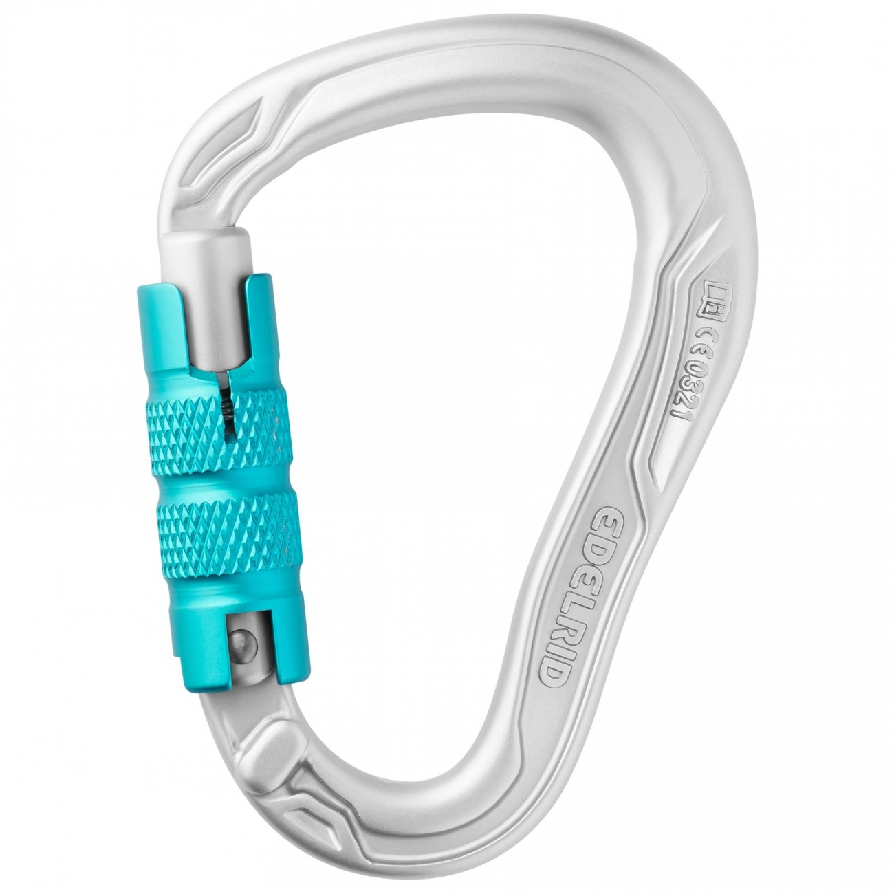 Edelrid HMS Bullet Triple Carabiner | Silver