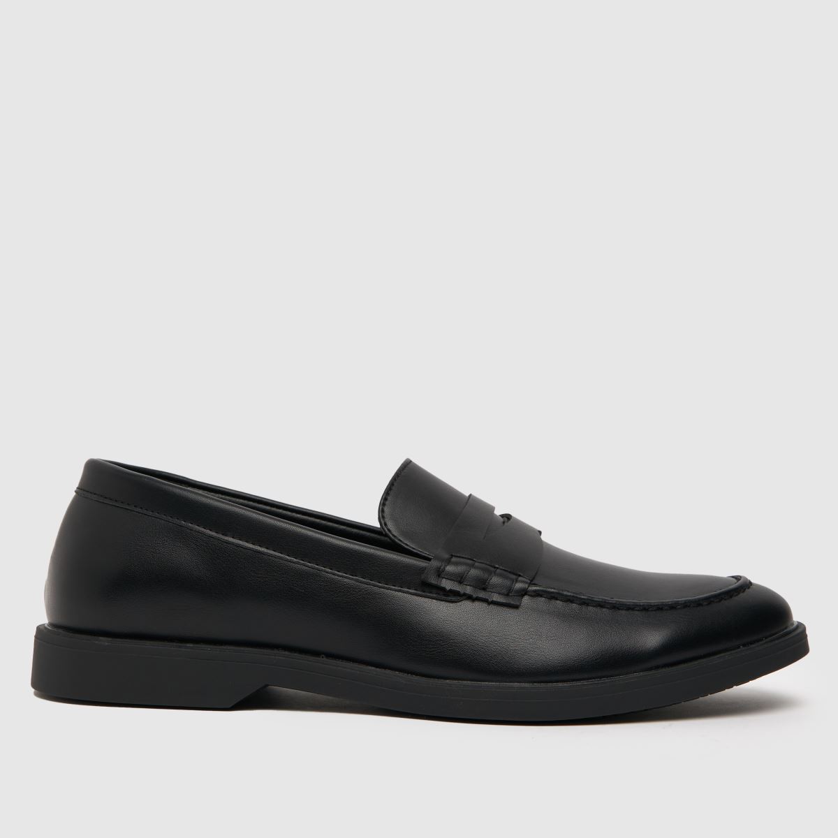 schuh river formal loafer shoes in black