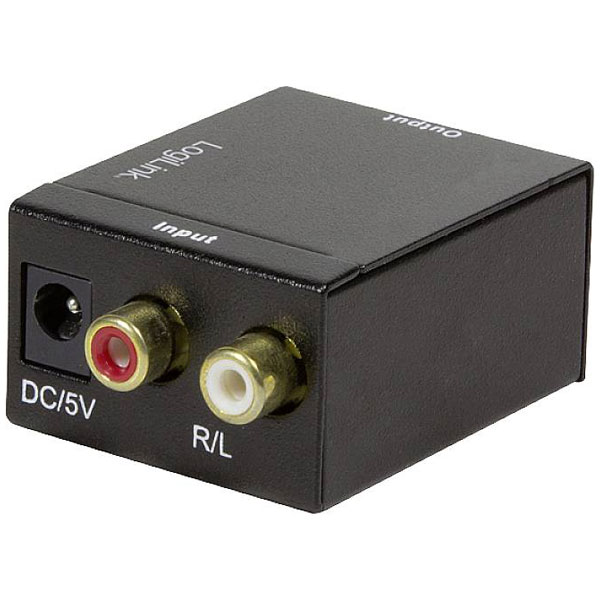 LOGILINK CA0102 audio converter Black