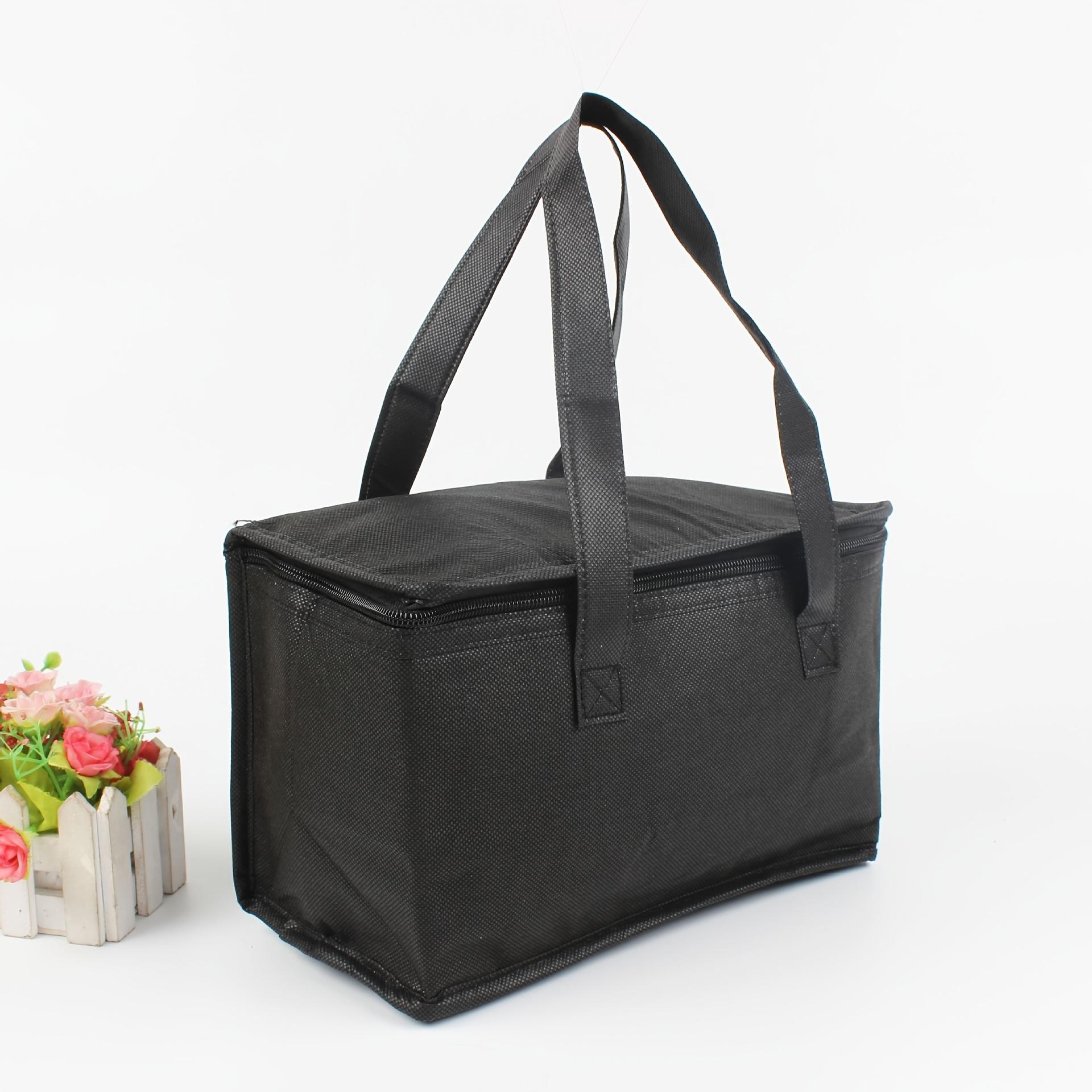 LChome 1 Beverage and Lunch Insulation Bag, Made of Aluminum Foil for Easy Portability and Durability, Keeps Food and Drinks Fresh and Cold All Day Long