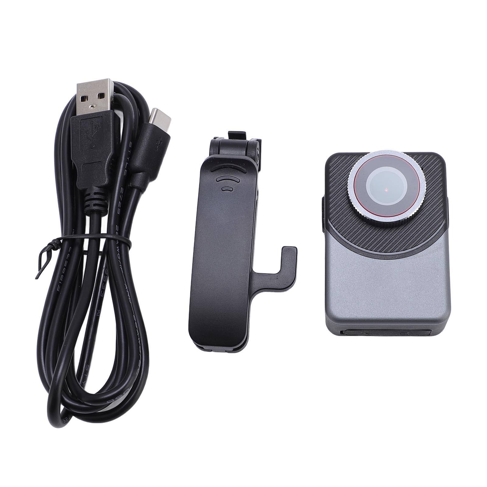 Ulanzi Video Accessories 1296P Action Camera Pocket Camcorder Video Recorder Wearable Body Worn Camera IP66 Water Proof