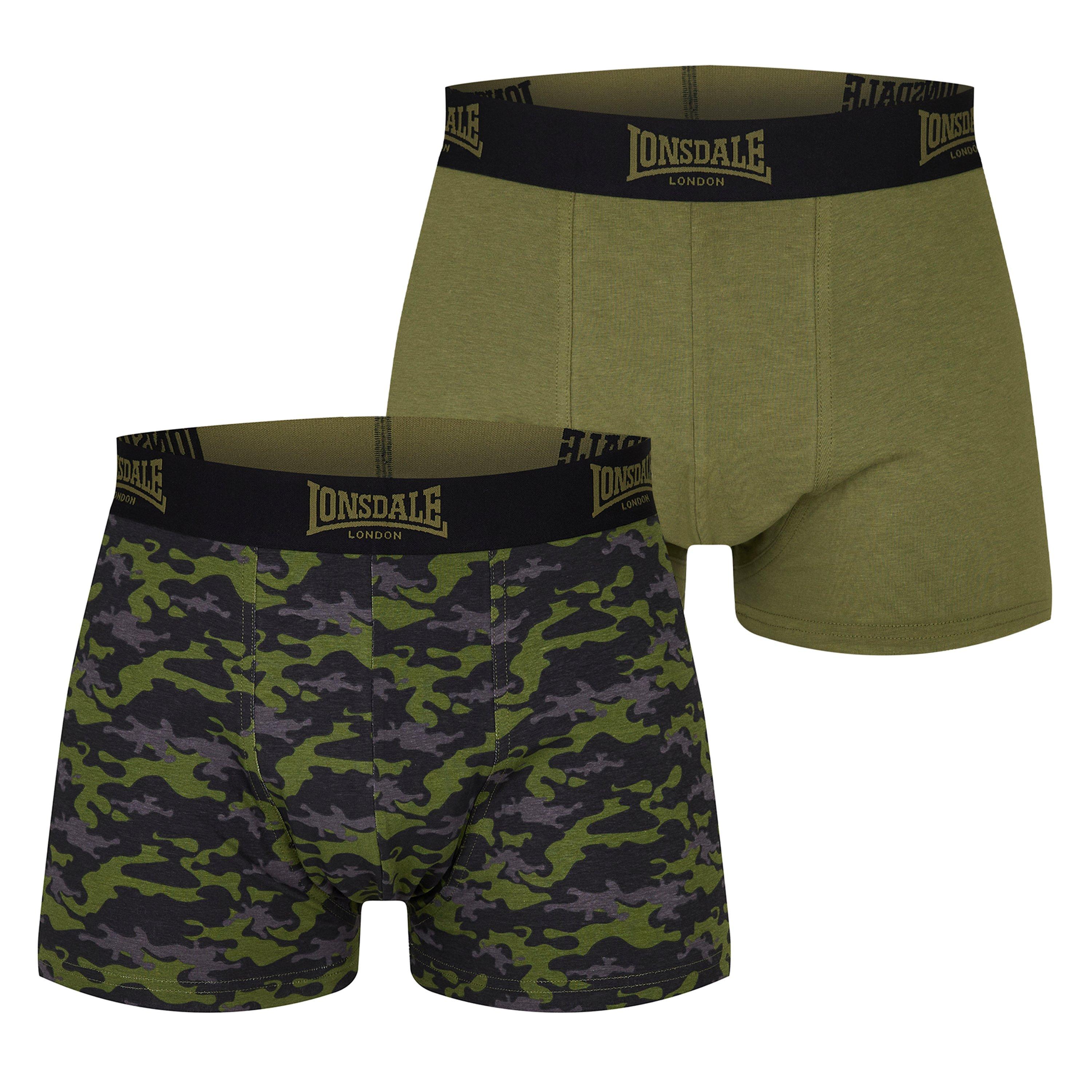 Lonsdale Pack Trunk Mens - Green