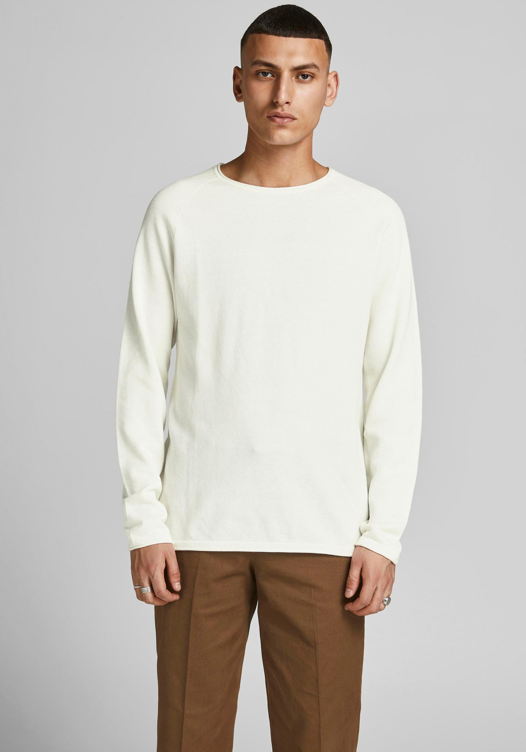 Jack & Jones Textured Knitted Pullover