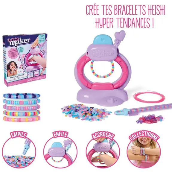 Spin Master Atelier à bracelets Heishi - Cool Maker