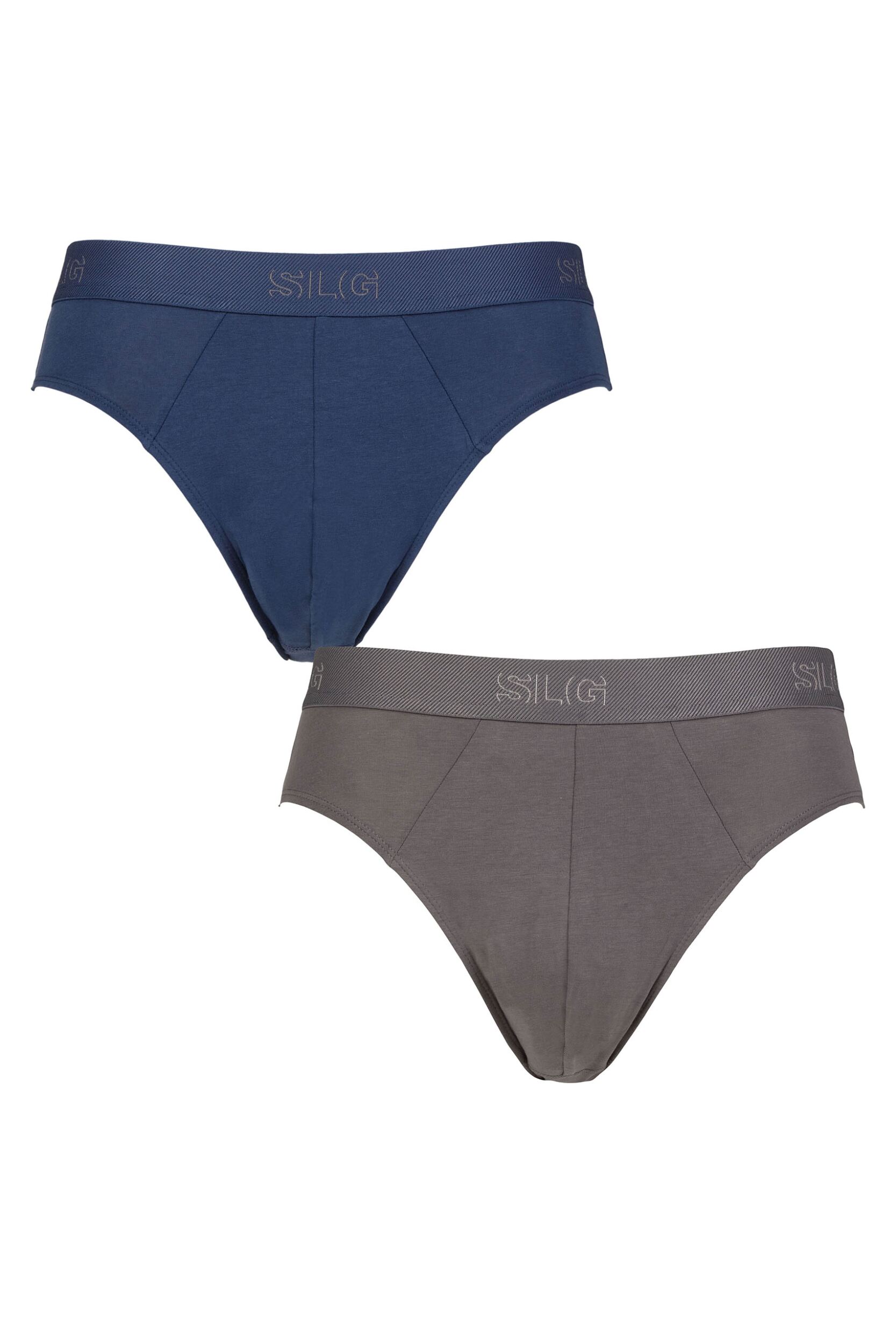 SOCKSHOP Mens 2 Pack Sloggi Slg Baselayer Briefs Multi L