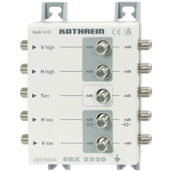 Kathrein 272859 Ebc 10 Sat Splitter 2-way 5-2400 Mhz Sat Splitter Nan