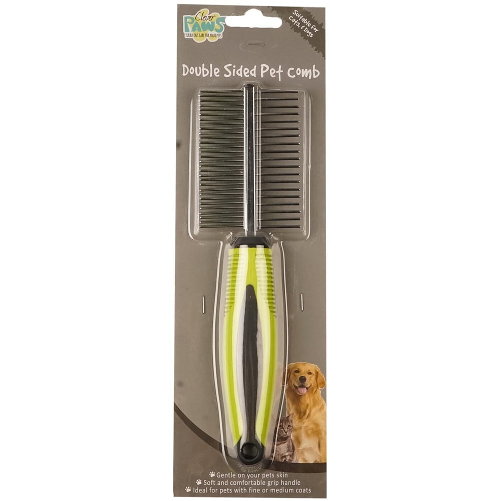 Clever Paws Double Sided Pet Comb
