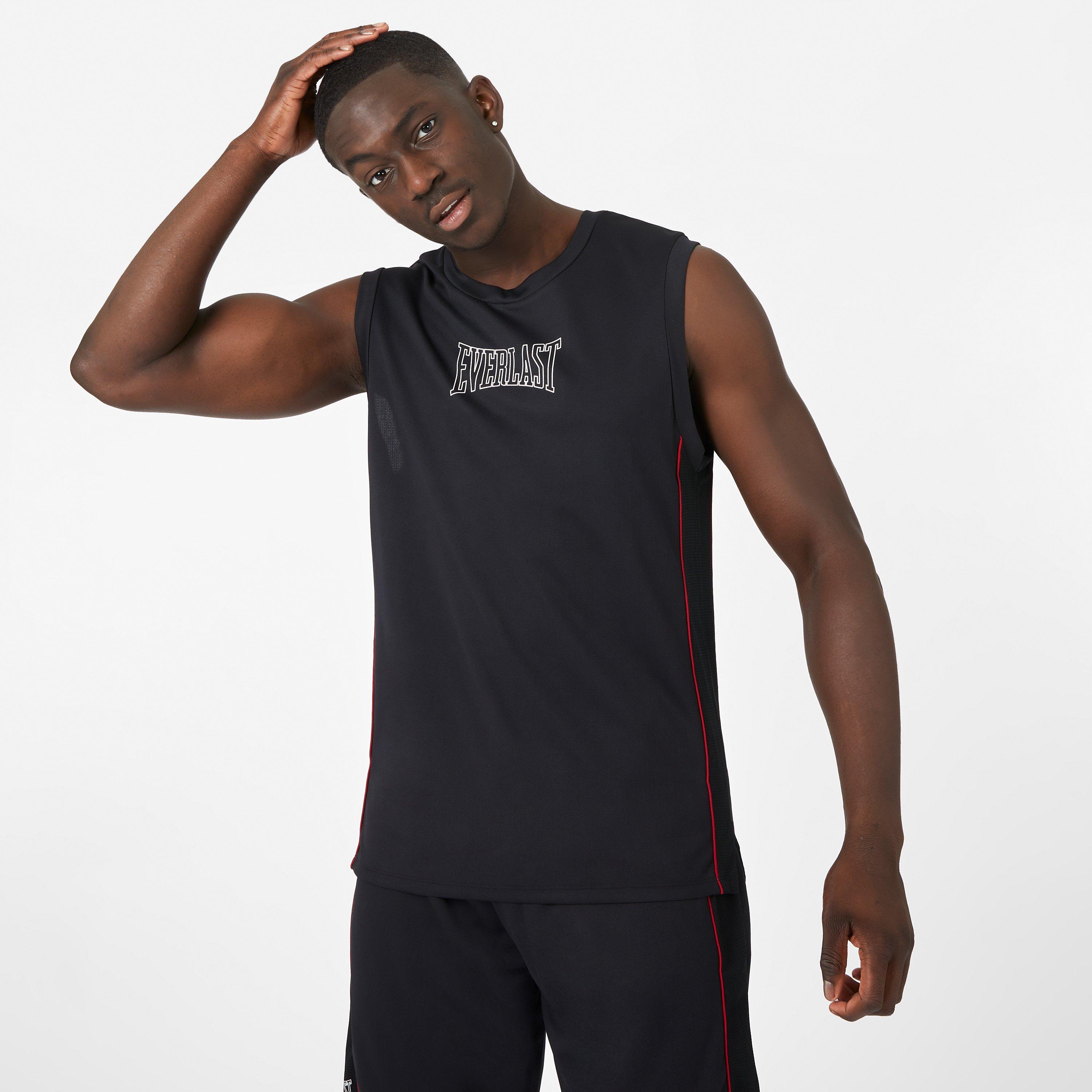 Everlast Basketball Performance Vests Mens - Black