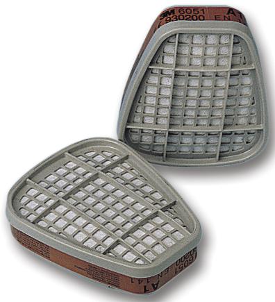 3M Gas Filter for use with 6000 Series Respirator 6055