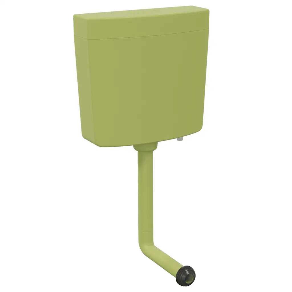 VidaXL Toilet Cistern 3/6 L Olive