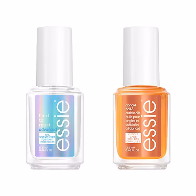 Essie Nail Care Hard to Resist Advanced and Cuticle Oil Apricot Treatment Duo Kit