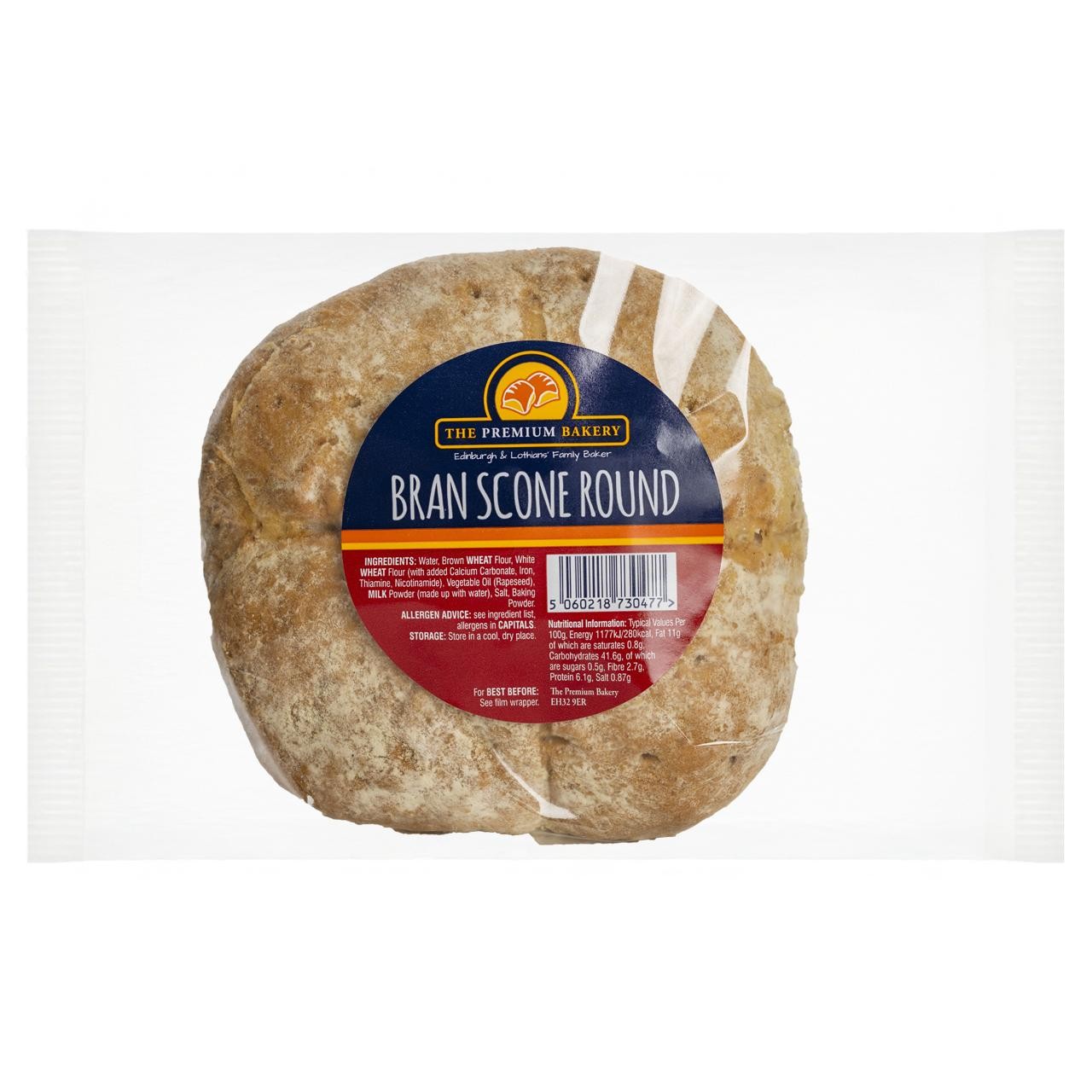 The Premium Bakery Bran Scone Round