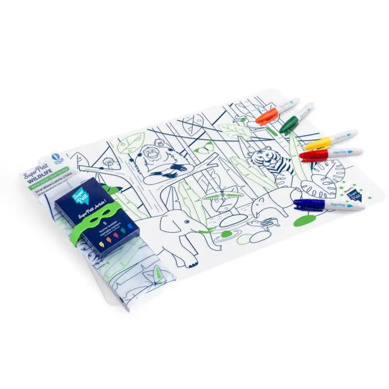 Super Petit Wildlife Placemat, Craft Kits