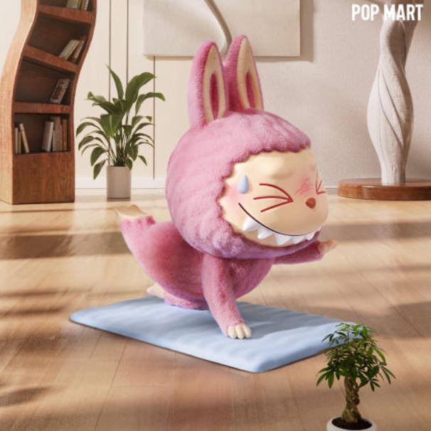 POP MART [pop Mart] Labubu Lazy Yoga Series / Random Figure #random 1pcs